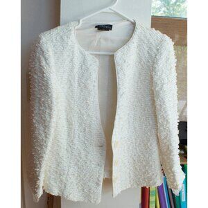 White Chique Vest / Brand Zenobia / Made in Canada